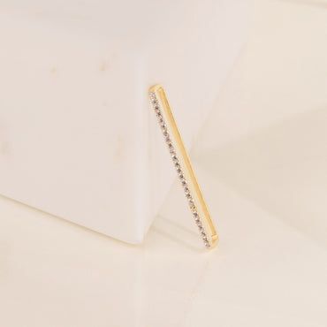 Pave Bar Ear Cuff