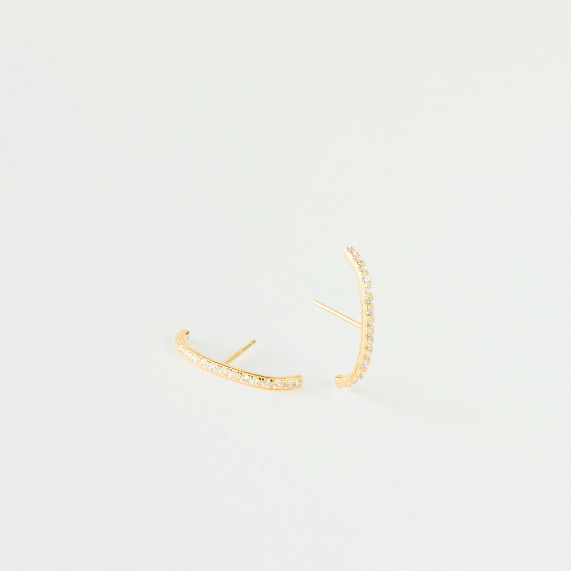 Pave Arc Studs