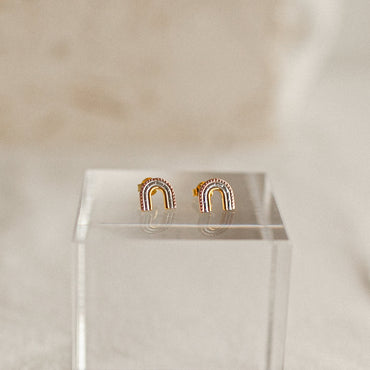 Hope Rainbow Studs
