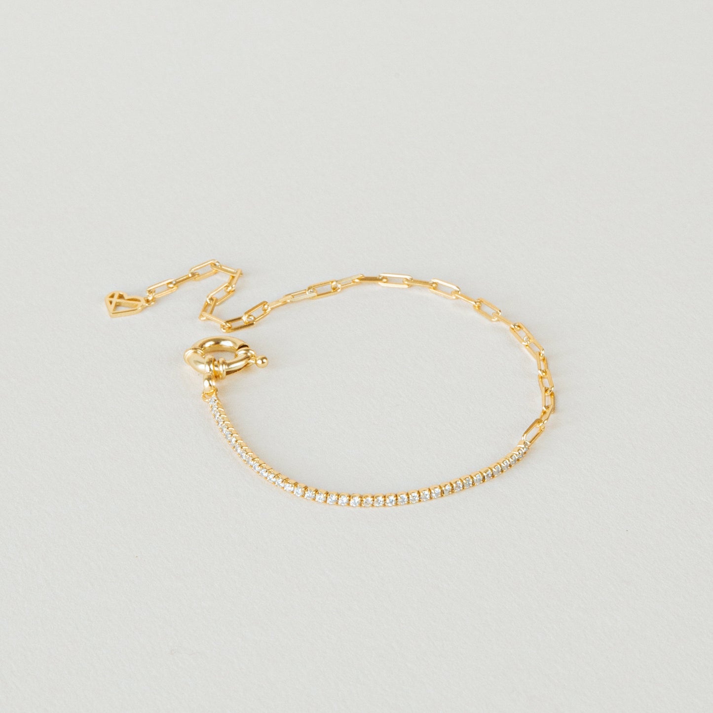 Klara Tennis Bracelet 18K Gold