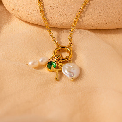 Signet Birthstone Charm