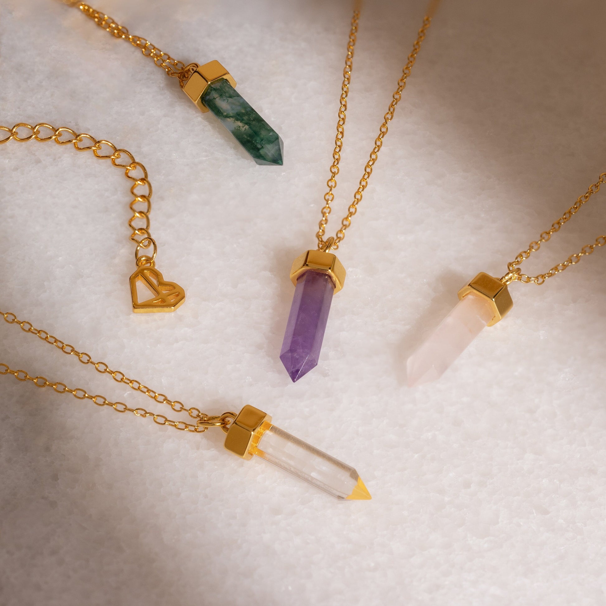 Marbled Beauty: Agate Quartz Necklace
