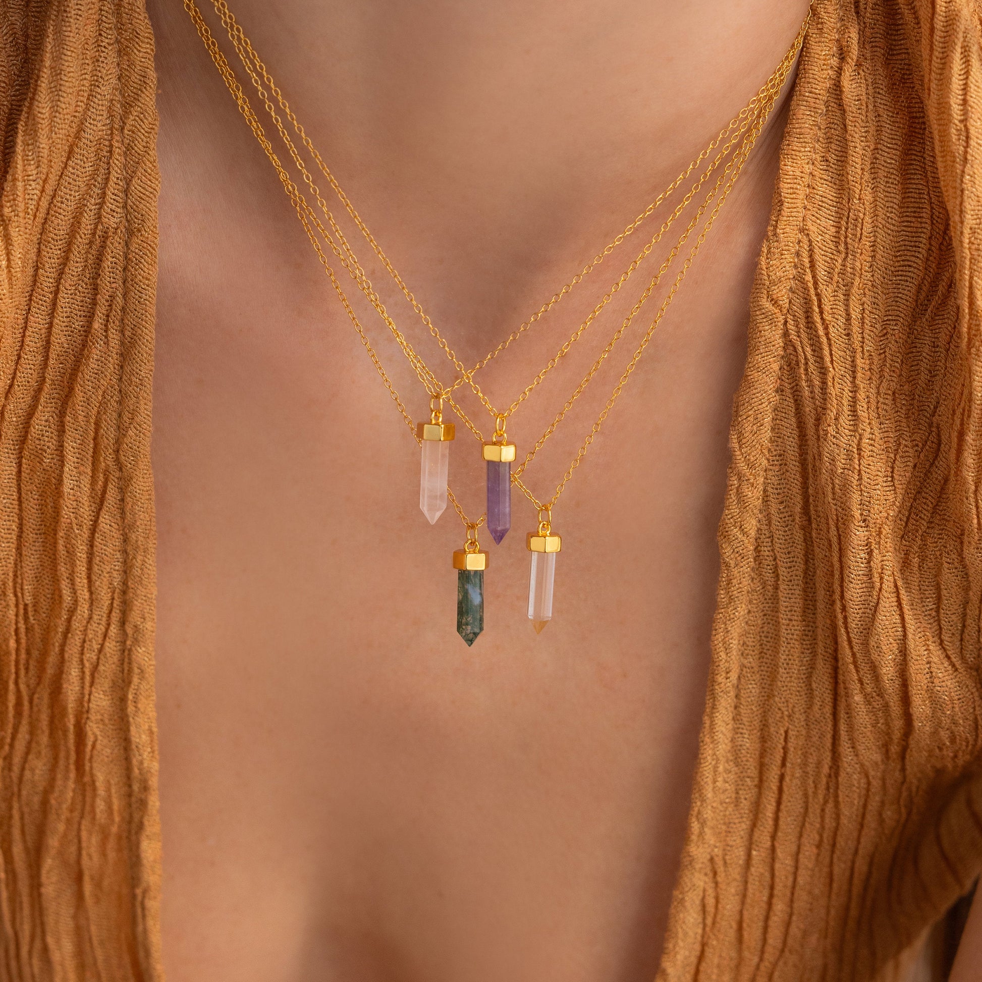 Harness the Power of the Universe with Crystal Quartz Necklaces