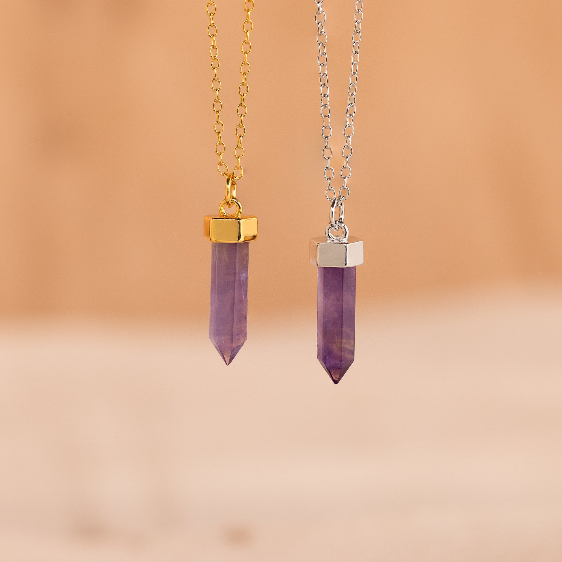 Timeless Beauty: Amethyst Quartz Necklace