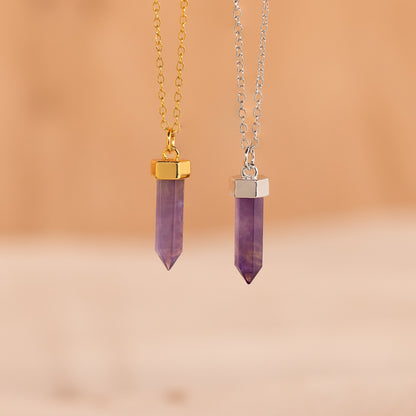 Timeless Beauty: Amethyst Quartz Necklace