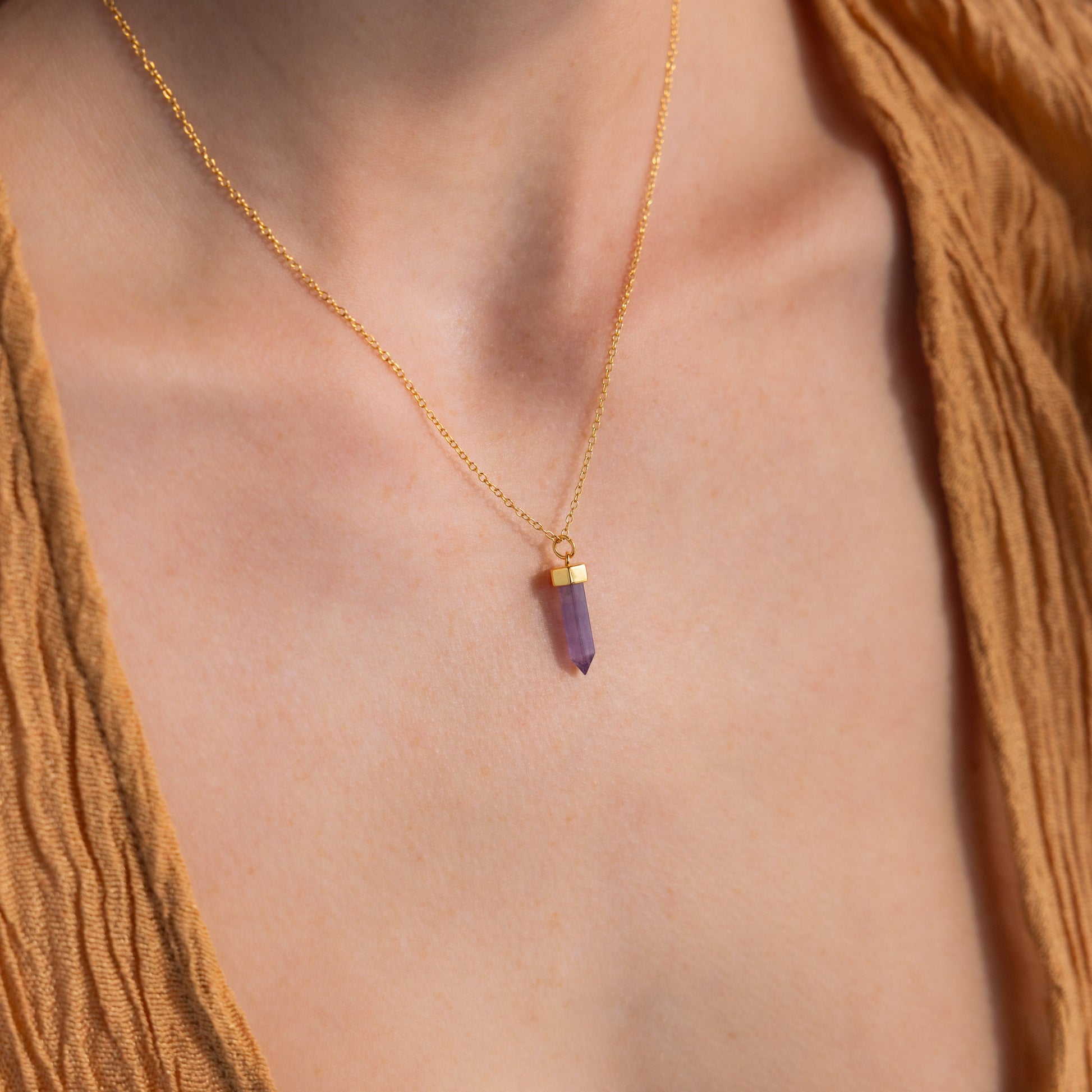 Timeless Beauty: Amethyst Quartz Necklace