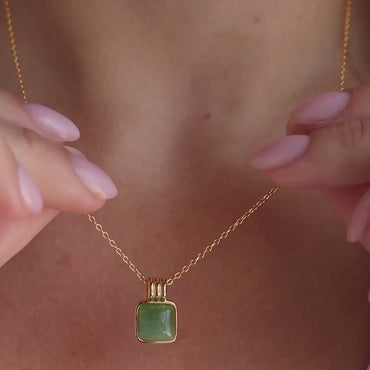 Jade Pendant Necklace