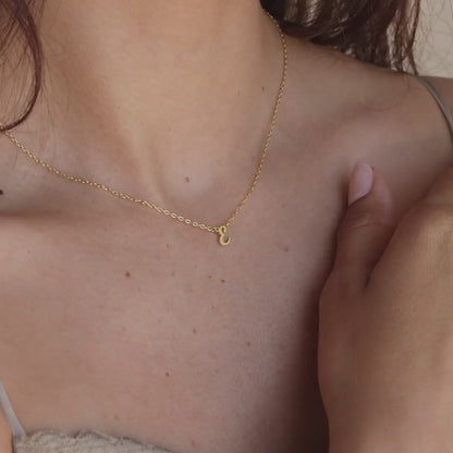 Minimalist Initial Necklace
