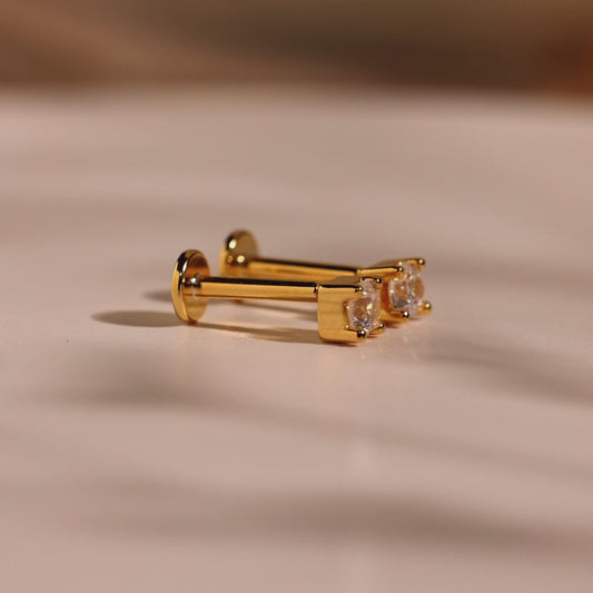 Diamond Flatback Studs
