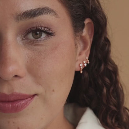 Aurora Trio Studs