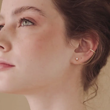 Pave Chain Ear Cuffs Video