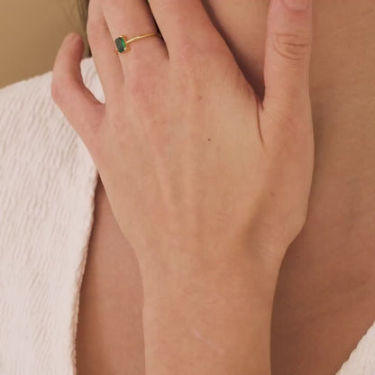 Harley Emerald Ring