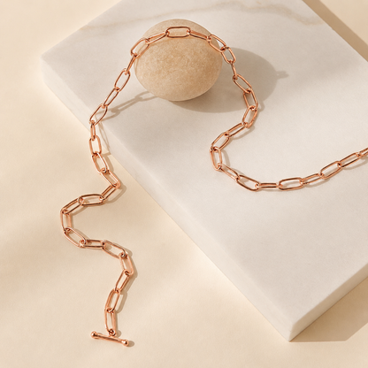 Paperclip Toggle Necklace