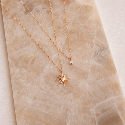 Laura Starburst Duo Necklace