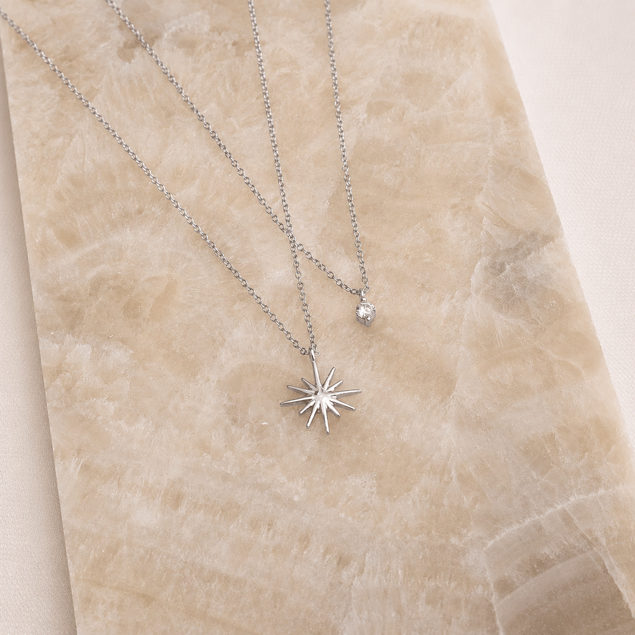 Laura Starburst Duo Necklace