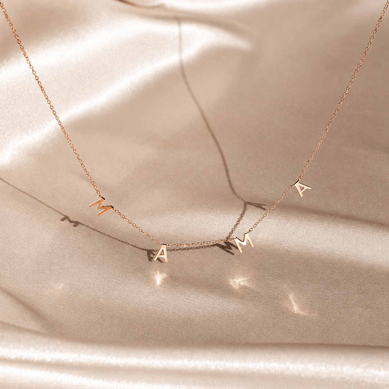 Mama Letter Necklace