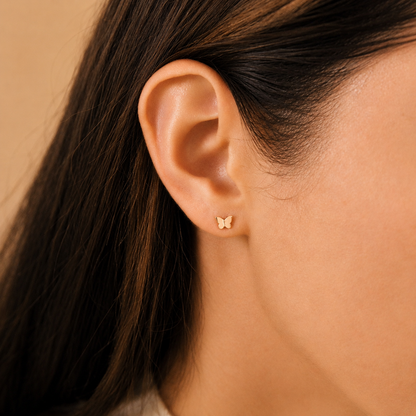 Emilia Butterfly Studs