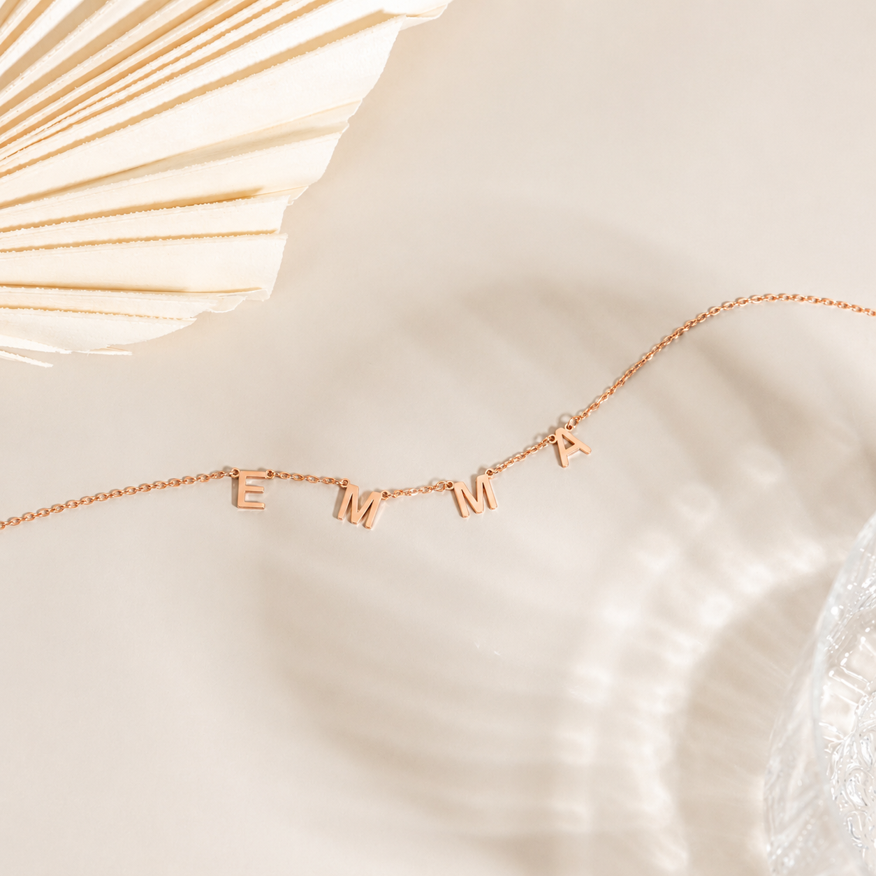 Effortless Sophistication: Alice Letter Name Necklace