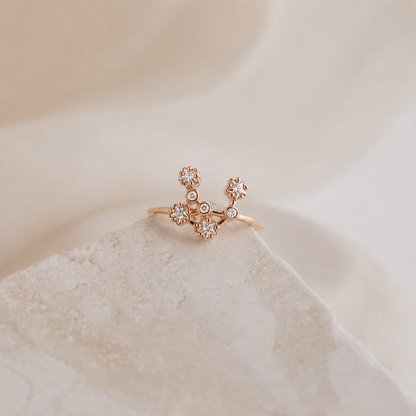Diamond Constellation Ring