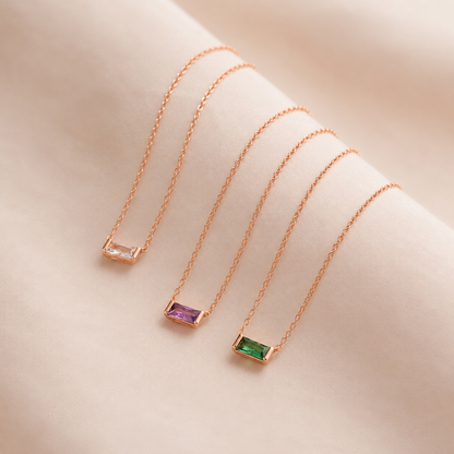 Emery Birthstone Necklace
