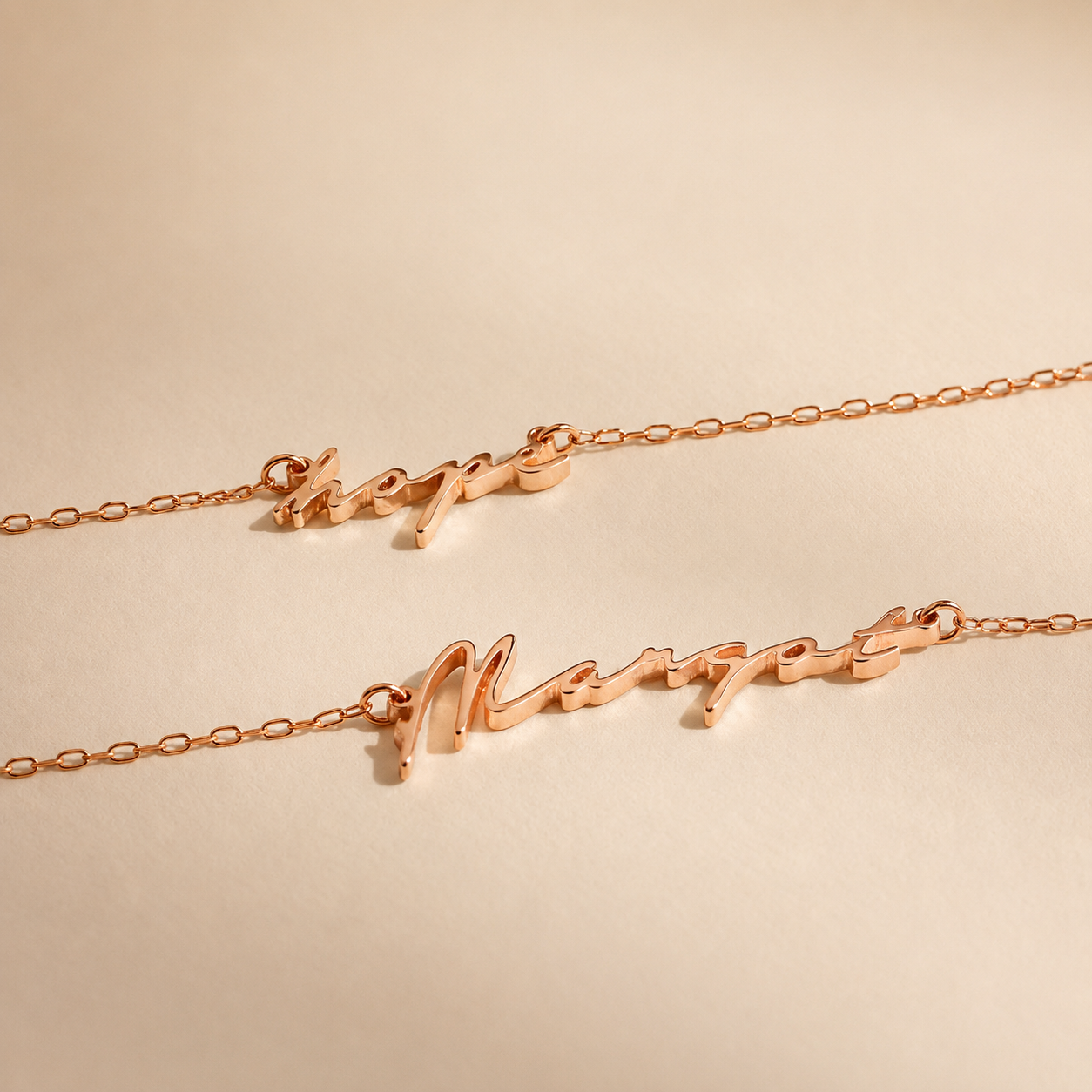 Tiny Venice Name Necklace