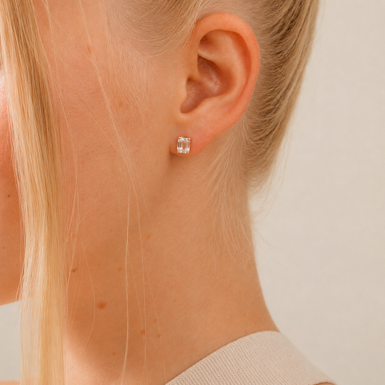 Arabella Diamond Stud Earrings