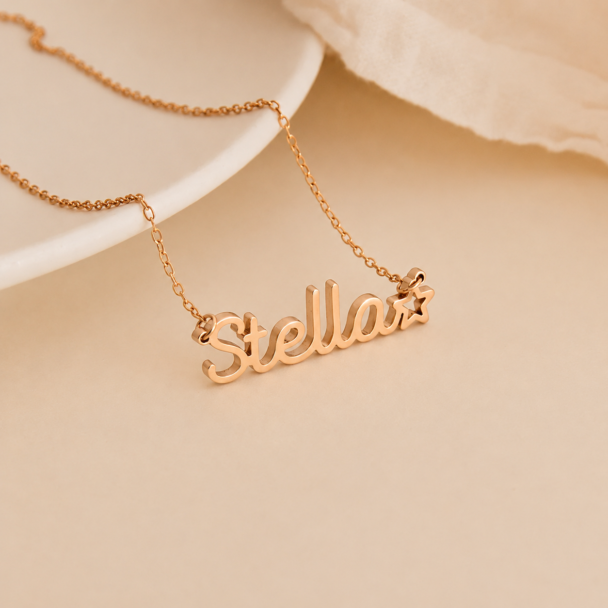 Maine Kid's Name Necklace