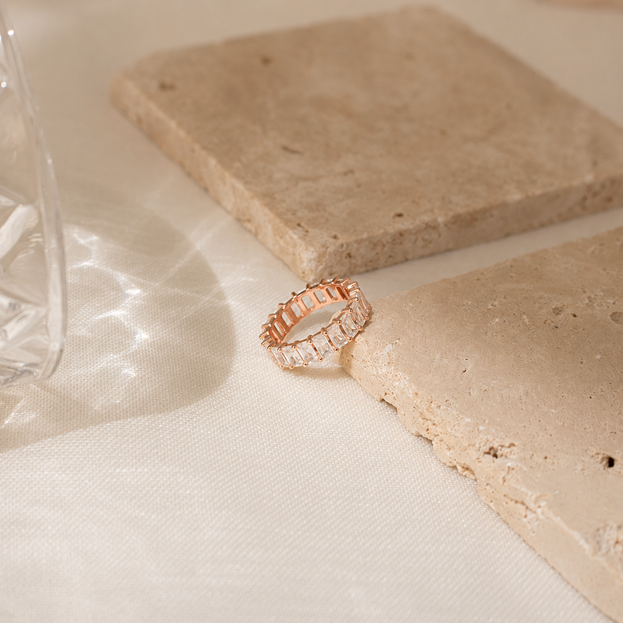 Colette Baguette Diamond Eternity Ring