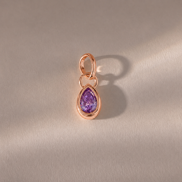 Alexandrite Tear Charm