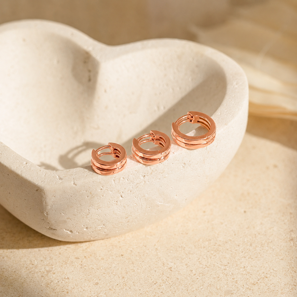 Editor Huggie Earrings