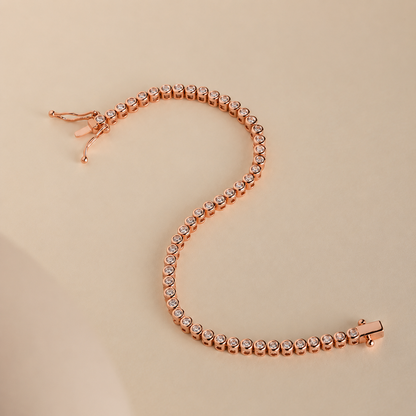Diamond Bezel Tennis Bracelet