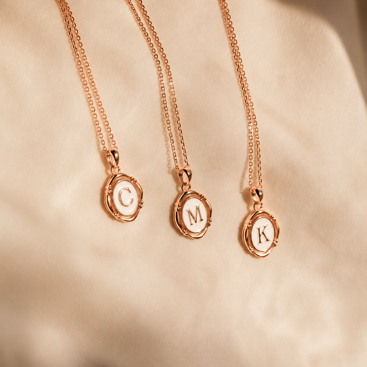 Initial Pendant Necklace