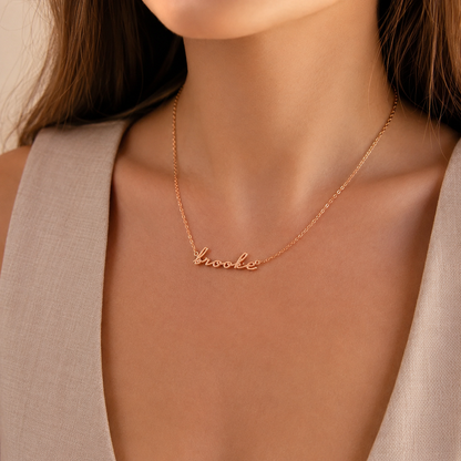 Personalize Your Style with the Whimsical 3D Bubble Name Necklace