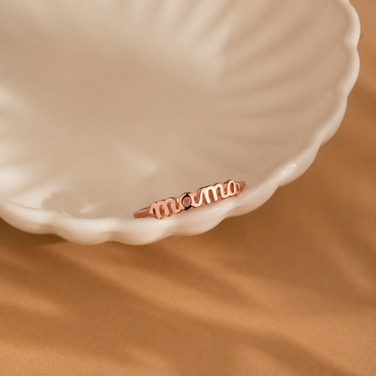 Dainty Mama Ring