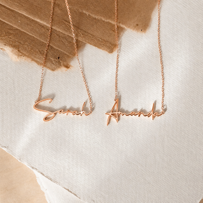 Summer Name Necklace