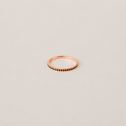 Amber Eternity Ring