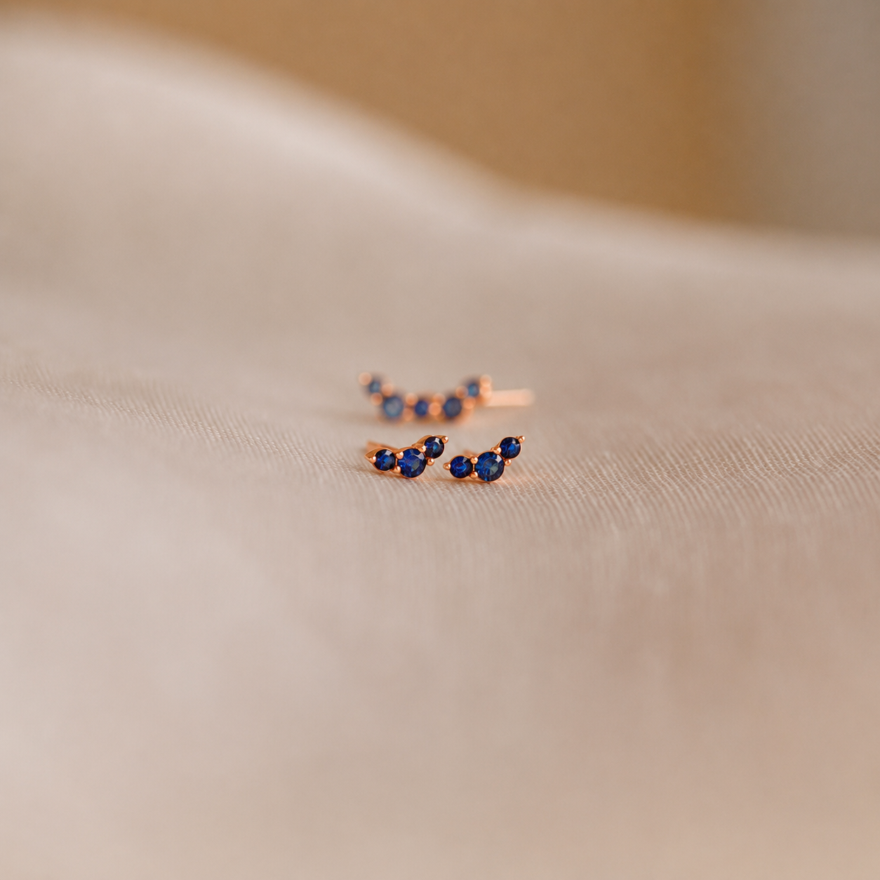 Bella Birthstone Stud Earrings