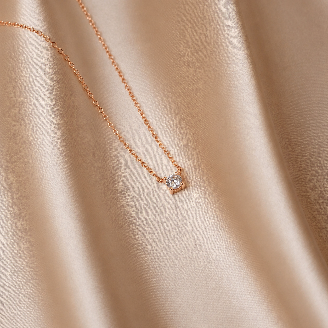Dainty Diamond Necklace