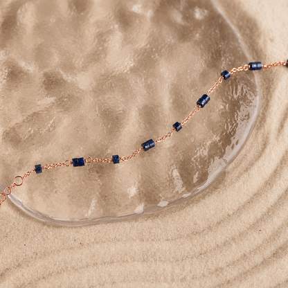 Azul Deep Blue Beaded Bracelet
