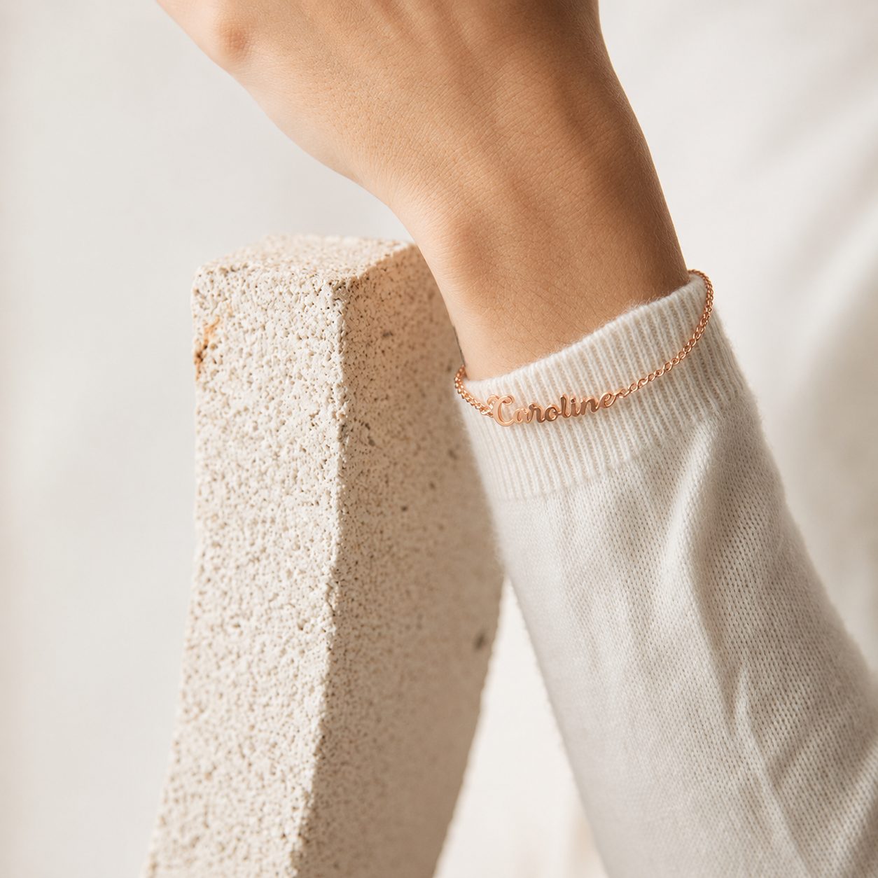 Ladybirds Name Curb Bracelet