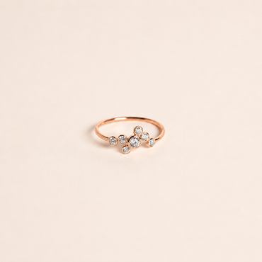 Cluster Birthstone Ring