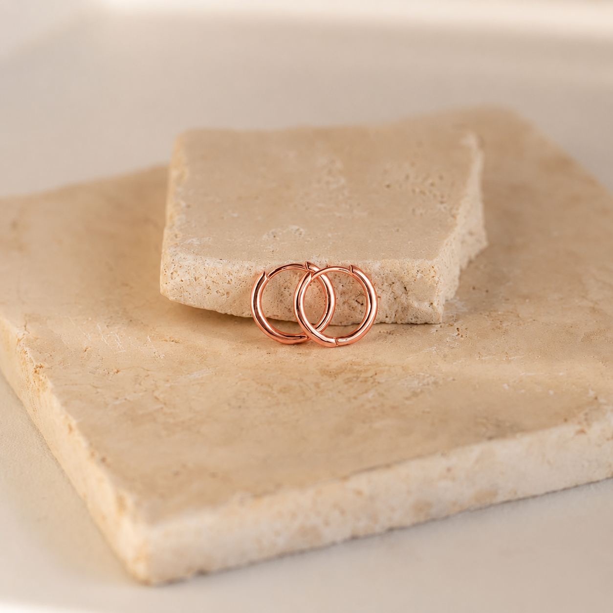 Small Bold Hoops