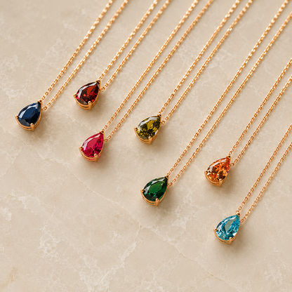 Ophelia Birthstone Necklace