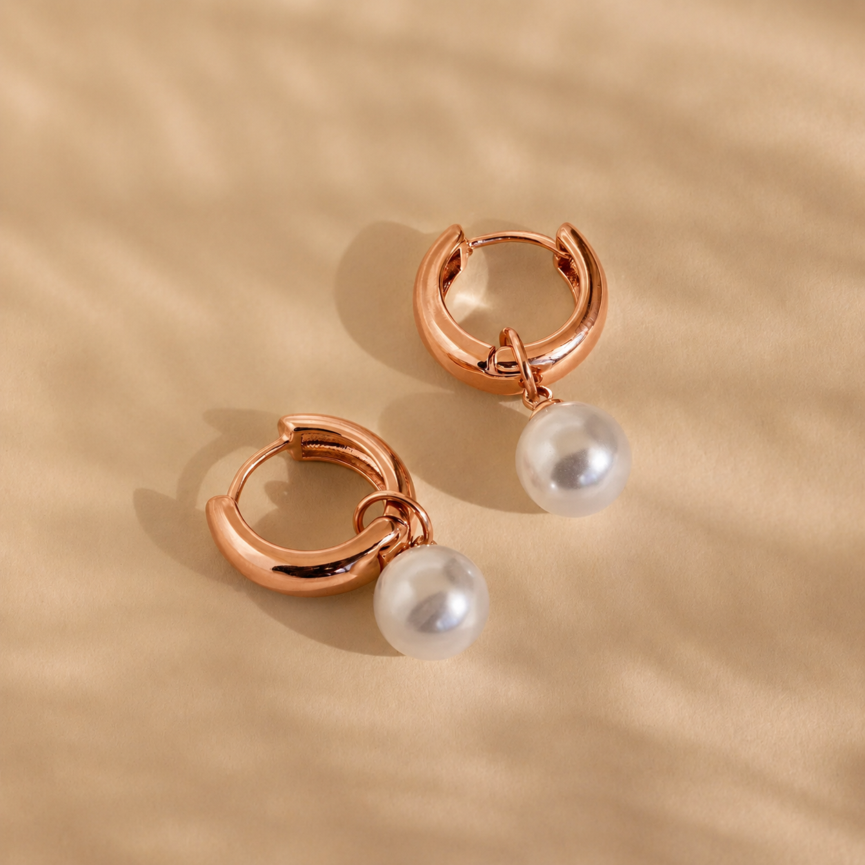 Bold Pearl Drop Earrings