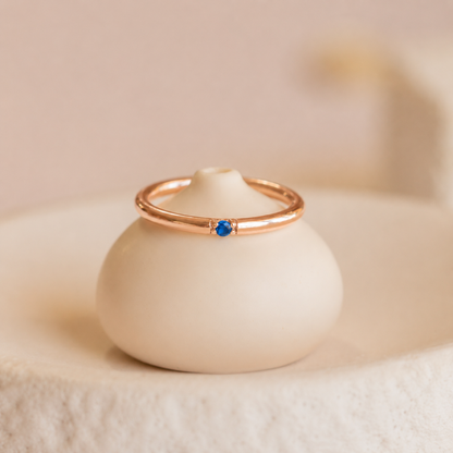 Mini Birthstone Ring