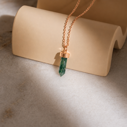 Marbled Beauty: Agate Quartz Necklace
