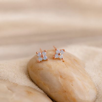 Ivy Flower Studs