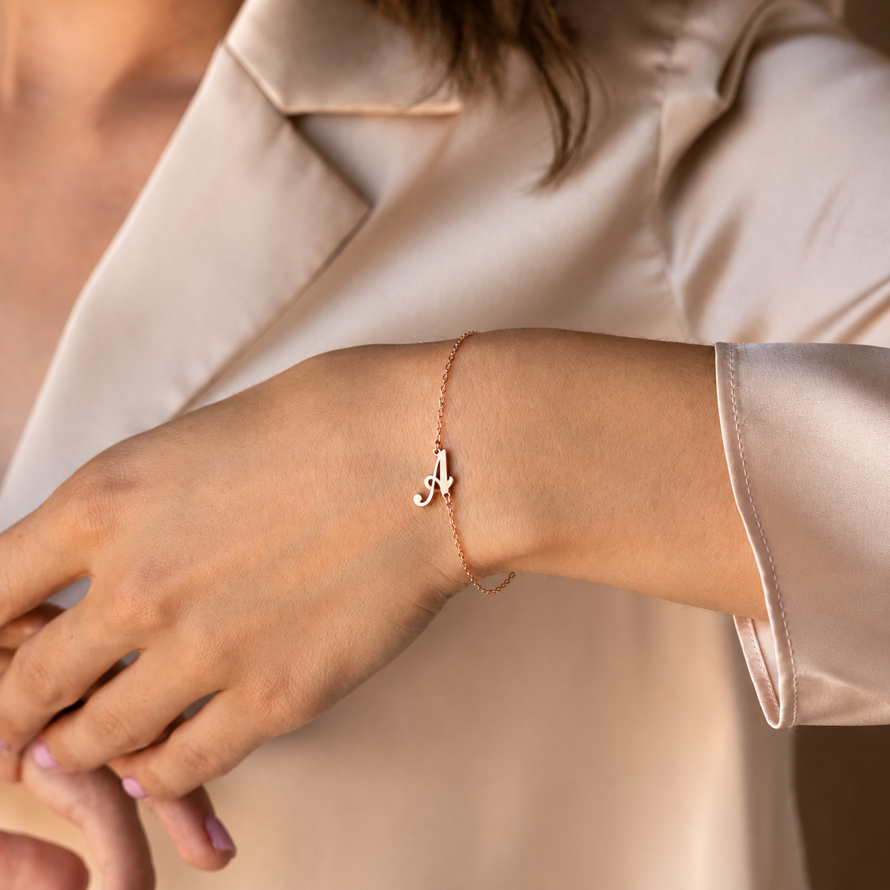 Custom Initial Bracelet