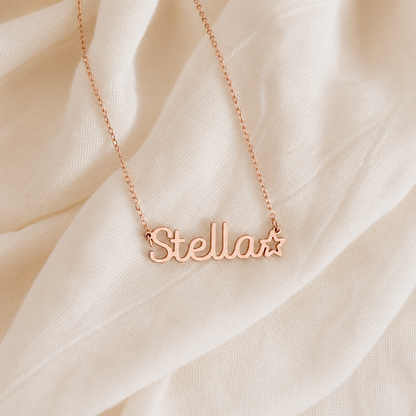 Maine Kid's Name Necklace