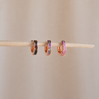 rose gold earrings 